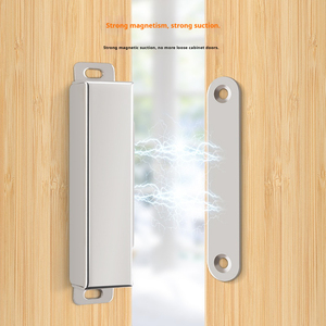 <span class=keywords><strong>Dispositif</strong></span> <span class=keywords><strong>de</strong></span> <span class=keywords><strong>fermeture</strong></span> magnétique pour <span class=keywords><strong>porte</strong></span> d'armoire en acier inoxydable avec une forte force magnétique, design contemporain, anti-bruit et durable - Product Image 5