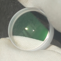 12.7mm Achromatic Doublet Lens With Green Film Focal Length 30mm for DIY Telescope Eyepiece Astronomy Objective Lens D12.7
