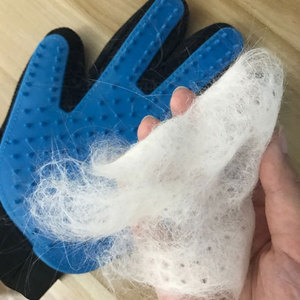 Pet Cleaning Brush Rubber Five Fingers Deshedding Pet Grooming Glove - Product Image 2