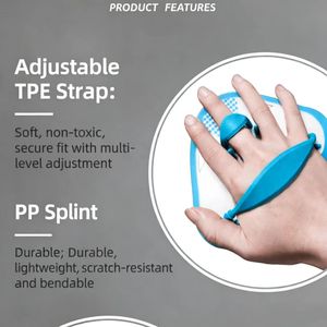 Aletas de Natación Ergonómicas para Buceo Libre, Correas Ajustables de TPE, Palas de PP, Diseño Antideslizante Ecológico, 3mm de Rigidez para Entrenamiento - Product Image 2