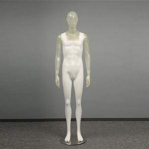 Tienda de ropa de moda, maniquí masculino de cuerpo completo de 187cm, forma desmontable, ajuste para formar maniquí con brazos ajustables - Product Image 2