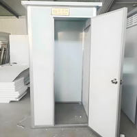 Cabine de douche extérieure portable de luxe unités mobiles de toilettes personnelles à vendre pour les écoles fabriquées à partir de conteneurs de haute qualité