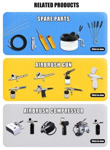 4 + 2 porte-aérographe de bureau à pince - Product Image 5