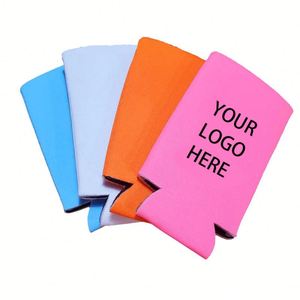 Impression de logo personnalisé, porte-bouteille isotherme en néoprène de 12 à 16 oz, housse de protection pour canette - Product Image 2