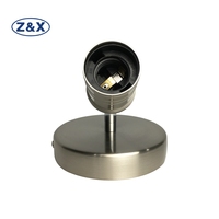 Lampe murale décorative moderne à LED avec télécommande ZX Iron, base d'ampoule E27, 220-240V, garantie de 2 ans, option DIY pour salon