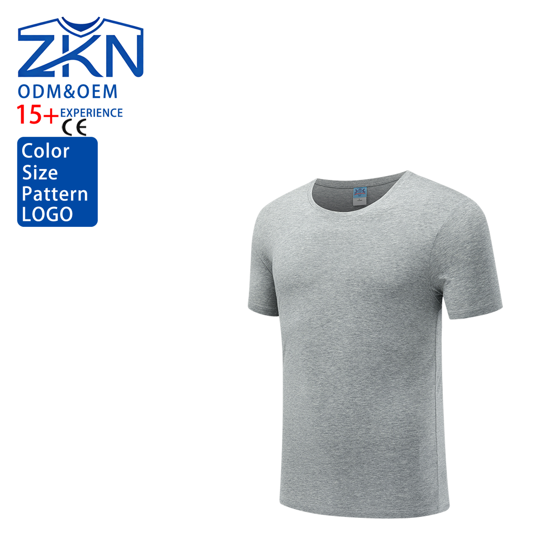 Women's Custom-made Round-neck Short Sleeve Embroidered T-shirt 100% Cotton Knitted Eco-Friendly Slim Fit High-quality