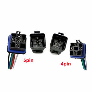 Auto Car Relay JD2912 Waterproof SPDT 4PIN 5PIN DC <b>12V</b> 40A Integrated Relay <b>Socket</b> with 40A Waterproof Wire - Product Image 3