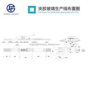Autoklav laminierte Flachglas laminierung, die Maschinen produktions linie elektrischer PVB-Film halter Glas autoklav herstellt - Product Image 2