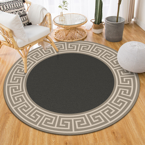 Alfombra geométrica Bohemia esponjosa de primera calidad, alfombra moderna en negro, blanco y Beige con respaldo de PP para el hogar, dormitorio, sala de estar, sofá, oración - Product Image 3