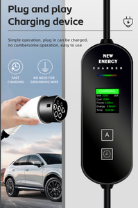 DIBOEV 32A stazione di ricarica portatile wi-fi trifase 22KW casa livello veloce 2 AC tipo 2 caricatore per auto 7KW-22KW Evse gamma nuova Shenzhen - Product Image 3