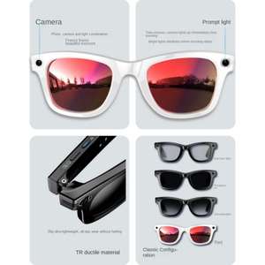 Gafas Inteligentes W610 con IA y Bluetooth, Cámara 4K HD con Luz Azul de 270 mAh, Gafas con Cámara Antivibración de 800W, Cancelación de Ruido con Micrófono Dual - Product Image 3