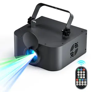 MINI Laser RGB Full Color Animation Laser Light 3D Program DJ Disco Christmas And Holiday Stage Laser Projector Disco KTV