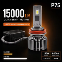 Phares de voiture H7, ampoules LED H4 Focos, globes LED CSP 3570, H1 H3 H7 H11 9012 9005 9006, ampoule de phare LED pour Fiat pour Vios