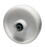Roue en polyoléfine SQ 80mm 100mm 125mm avec bande de roulement pp opération confortable pour chaise de bureau équipement de bureau roulette
