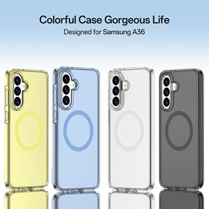 Soonleader Simple Business Hybrid Clear Phone Case Coque mince <span class=keywords><strong>Couverture</strong></span> légère pour la peau pour Samsung A36 - Product Image 5