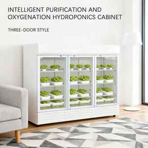 Sistema de Cultivo Inteligente de Tres Puertas, Equipo Hidropónico Interior - Product Image 3