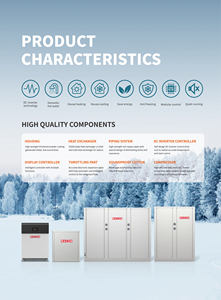 Макон, возобновляемая энергия, наземный тепловой насос, геотермальный тепловой насос, продажа для европейского отопления/охлаждения/бытовой горячей воды - Product Image 4