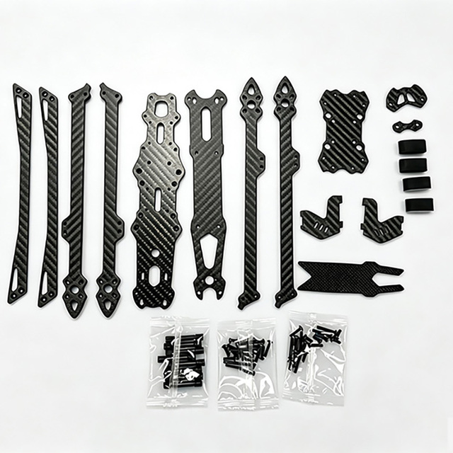 DUSHI Factory Customized 7/8/9/10inch Carbon Fiber for Rc Fpv Freestyle Long Range Racing Drone Quadcopter