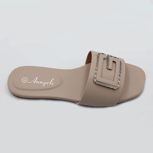 Sandales d'Été Confortables pour Femme avec Boucle Métallique Lettre G, Nouveau Design de Chaussures Plates pour Dames - Product Image 2