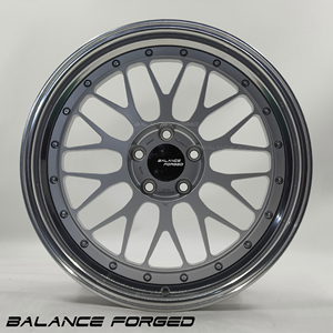 Jantes en alliage polies argentées de 18, 19, <span class=keywords><strong>20</strong></span> pouces, style rétro Stance, 4/5 trous, pour modèles classiques JDM/<span class=keywords><strong>Euro</strong></span>, configurations 4x100/5x100/5x114.3 pour BMW E30/E36 - Product Image 4
