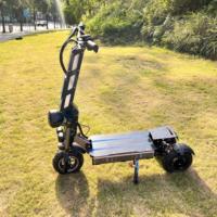 Papan luncur elektrik Mi M365 lipat, roda besar skuter 3 roda untuk dewasa