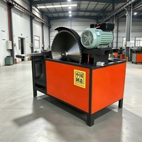 Scie à bois à haut rendement, machine automatique de découpe transversale du bois rond pour la production de bois de chauffage agricole