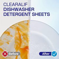 Tablettes de lave-vaisselle biodégradables approuvées CE, feuilles de lavage de la vaisselle, bandes de lavage de la vaisselle écologiques