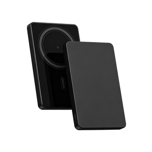 Batterie externe magnétique à charge rapide 15W, 5000mAh, en alliage d'aluminium + verre, <span class=keywords><strong>chargeur</strong></span> rechargeable pour téléphone portable, pour iPhone - Product Image 2