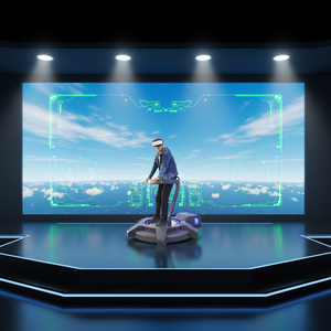 Máquina de Experiencia de RV para un Jugador con 100 Películas Plataforma para Caminar de RV para Parques de Atracciones - Product Image 2