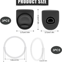 Bouchon d'étanchéité en silicone résistant à l'usure pour bouteille d'eau FreeSip, accessoire d'ouverture de bouteille 19/24/32/40 oz