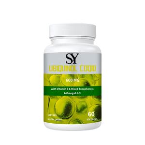 Fourniture professionnelle Coenzyme Q 10 Softgels avec formule oméga et vitamine pour aider les adultes puissant antioxydant Coenzyme Q Softgel - Product Image 1