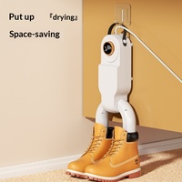 Sèche-chaussures électrique portable et pliable multifonctionnel 120W à air chaud, séchage rapide, chauffe-chaussures domestique avec stérilisation