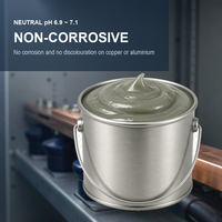 Graisse conductrice électrique 1KG, pâte de savon complexe enrichie en zinc pour joints boulonnés en cuivre et aluminium, OEM ODM