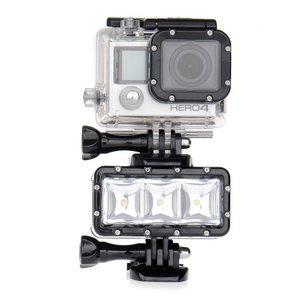 Lampe de plongée LED sous-marine étanche pour vidéo <span class=keywords><strong>Gopro</strong></span>, autres caméras d'action, photographie, vente en gros - Product Image 4