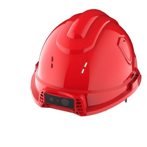 Helm Keselamatan Pintar Transmisi Digital dengan Fitur Pagar Digital, Pemutaran Rekaman, Penentuan Posisi GPS, dan Kamera untuk Sistem Suspensi 4 Lubang Tipe Lingkaran - Product Image 1