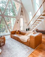 Maison triangulaire en bois Maison triangulaire préfabriquée Petite maison en kit Hôtel préfabriqué mobile