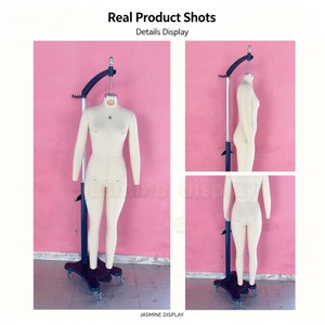 Maniquí de Costura de Cuerpo Completo Ajustable en Altura, Talla US MISSY 8, Fibra de Vidrio, Estilo Original Americano - Product Image 2