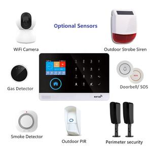 Promoción Sistemas de alarma contra intrusos Seguridad para el hogar Smartphone WiFi GSM Tuya Sistema de alarma inteligente Alarma Casa Kit - Product Image 5
