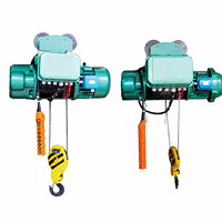 Palans électriques à câble CE certifiés de haute qualité CD1 MD1, capacité de 1 à 20 tonnes, type fixe avec chariot pour atelier d'usine