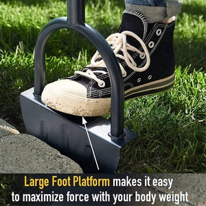 ครึ่งดวงจันทร์เอ็ดเกอร์เห็นฟันสนามหญ้า<span class=keywords><strong>พลั่ว</strong></span>สำหรับทำความสะอาดขอบและการ<span class=keywords><strong>ตัด</strong></span>ที่สมบูรณ์แบบ DIY ภูมิทัศน์และสวน - Product Image 2