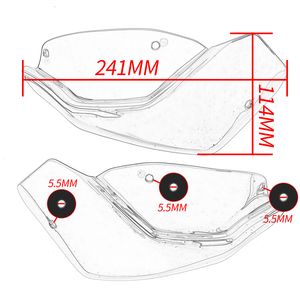 XXUN garde-main de moto protecteur de pare-brise extension pour <span class=keywords><strong>KTM</strong></span> ADV1090 2013-2017 <span class=keywords><strong>1190</strong></span> 2013-2017/R/<span class=keywords><strong>S</strong></span> 2017-2019 - Product Image 6