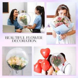 بالونات بوبو شفافة بفتحة واسعة لعيد الحب وأعياد الميلاد وحفلات الزفاف والمناسبات الأخرى - Product Image 5