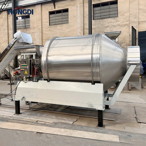 Mezclador de Tambor para Saborizante de Té con Inyección de Líquido, Acero Inoxidable SUS316L, con Bomba y Rodamiento, Capacidad de 1000L - Product Image 6