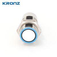 Sensor Ultrasonik KRONZ M30 Output Analog 0-10V Jangkauan Deteksi 100-2000mm IP67 10-30V DC Sensor Jarak Jauh Industri