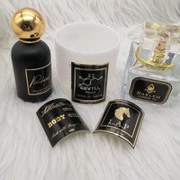 Etiquetas Adhesivas Personalizables para Rascar para Botellas de Perfume y Velas, Ecológicas, de Alta Calidad, para Empresas de Cosméticos de Marca Privada