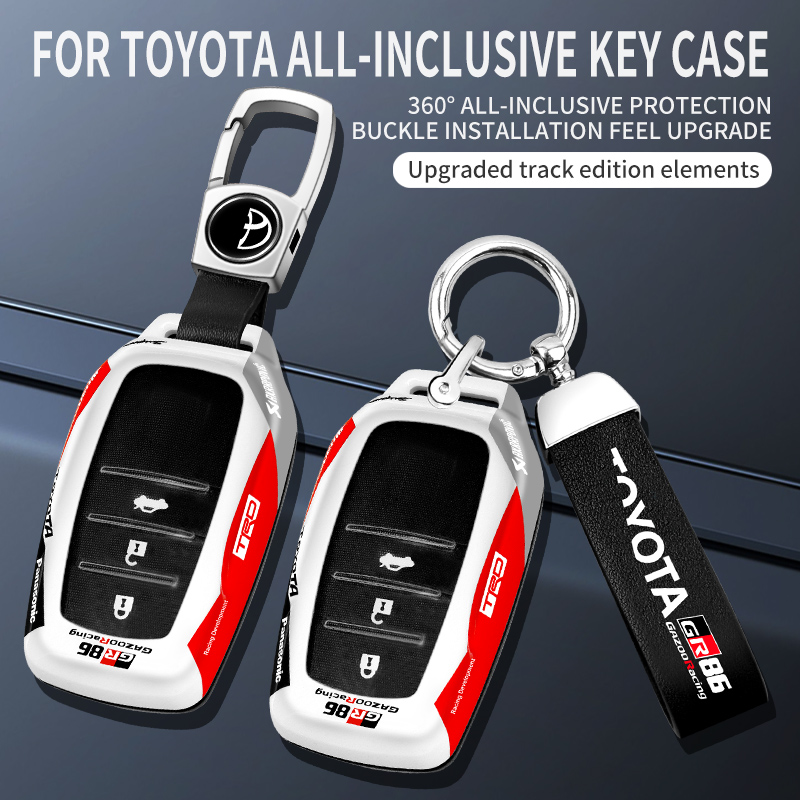 Car Key Cover Case - Zinc Alloy Metal Key Fob Protection Accessory for Toyota, BMW, Tata | KLNT Bran