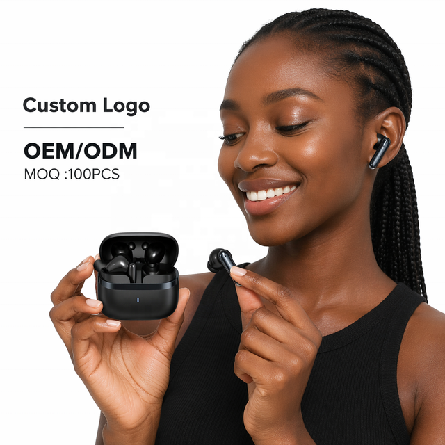 A80 Wireless Earbuds BT6.0 ENC Noise Cancelling Mic 3-5H Playtime 7 Preset EQs LED TWS Headphones IPX4 Waterproof Bass Boost
