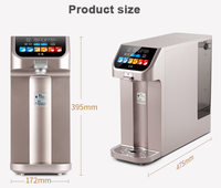 Dispensador de agua de mesa de ósmosis inversa 2S Instant Hot para el hogar con función de purificador