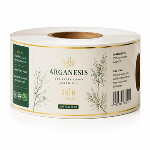 <span class=keywords><strong>Etichette</strong></span> Personalizzate in Lamina d'Oro, Adesivi Impermeabili per Cosmetici e Cura della Pelle, Stampa di <span class=keywords><strong>Etichette</strong></span> per Confezioni di Oli Essenziali in <span class=keywords><strong>Bottiglie</strong></span> di Vetro Ambrato - Product Image 5