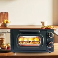 Vente directe du fabricant, four électrique domestique avec porte en verre anti-éclatement et anti-brûlure, 12L, 16L, 18L, avec certification de sécurité 3C